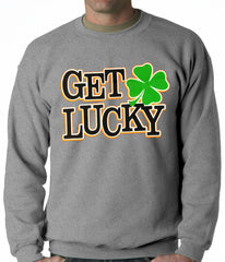 Get Lucky Irish Shamrock Crewneck