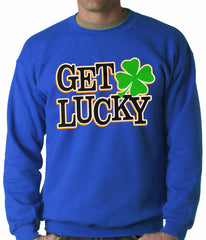 Get Lucky Irish Shamrock Crewneck