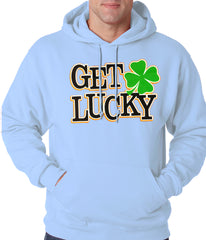 Get Lucky Irish Shamrock Hoodie