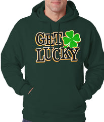 Get Lucky Irish Shamrock Hoodie