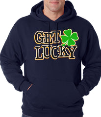 Get Lucky Irish Shamrock Hoodie