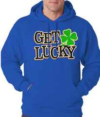 Get Lucky Irish Shamrock Hoodie