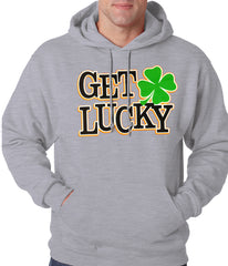 Get Lucky Irish Shamrock Hoodie