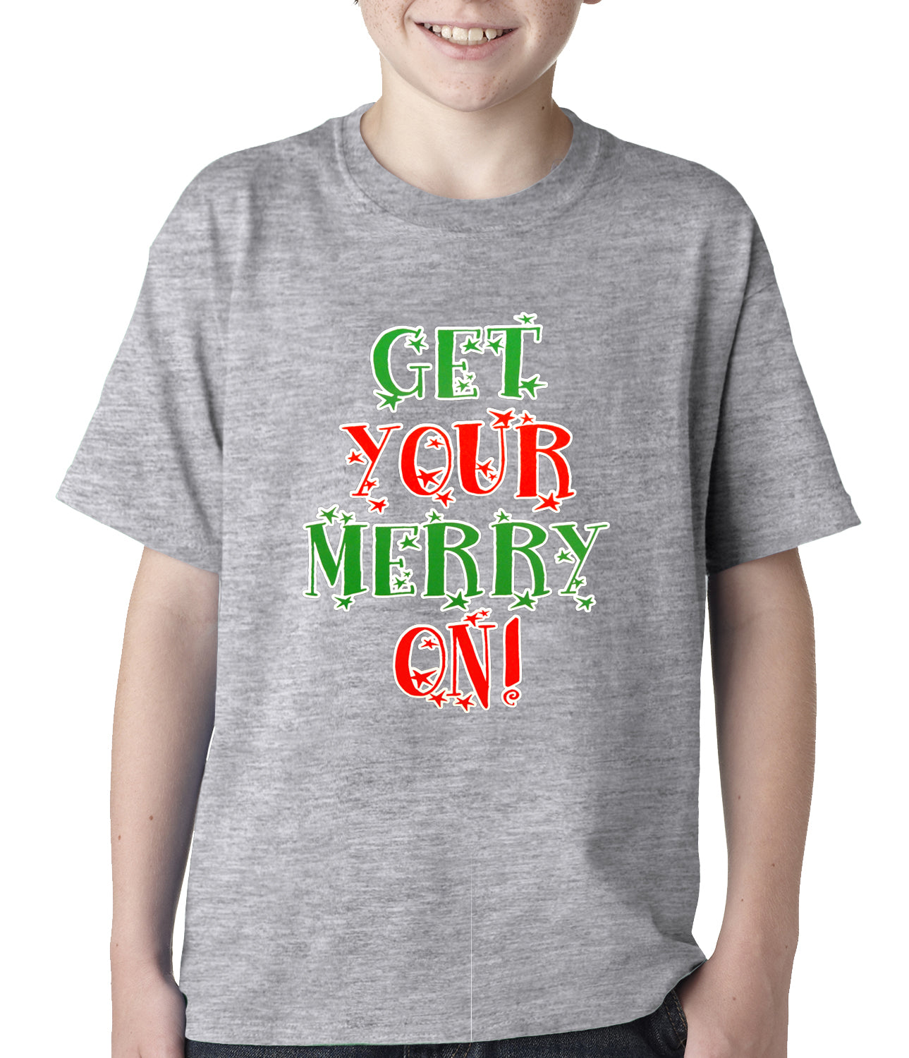 Get Your Merry On Christmas Kids T-shirt
