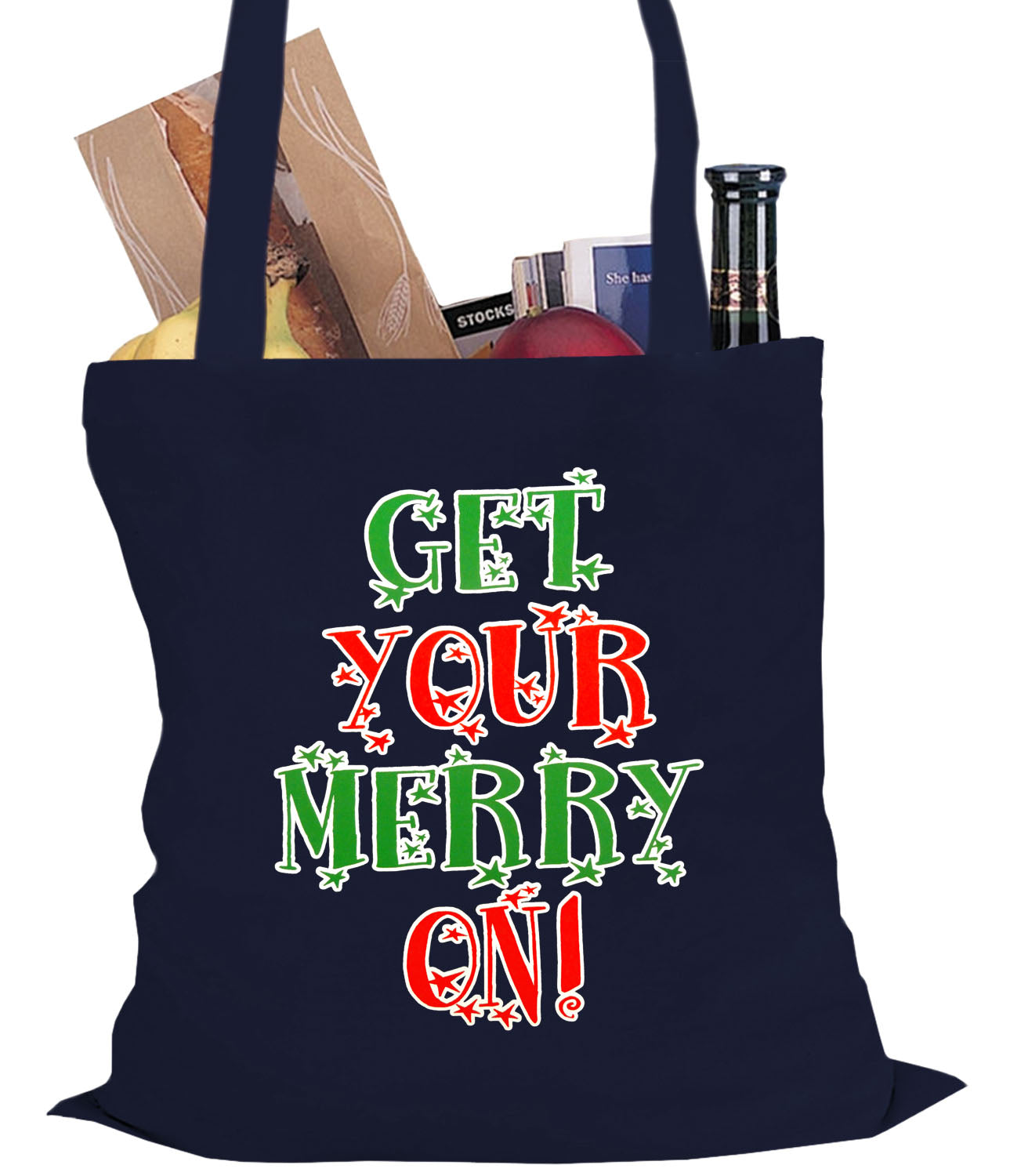 Get Your Merry On Christmas Tote Bag
