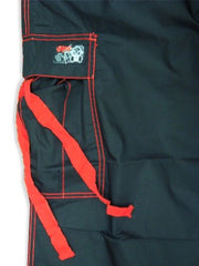 Ghast Cargo Drawstring Pants (Black / Red)