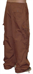 Ghast Cargo Drawstring Pants (Brown)