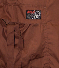 Ghast Cargo Drawstring Pants (Brown)
