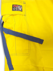Ghast  Cargo Drawstring Pants (Yellow / Navy)