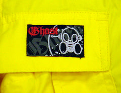 Ghast Cargo Drawstring Raver Pants (Yellow)