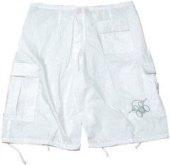 Ghast Cargo Shorts (White)