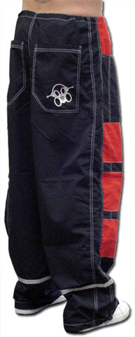 Ghast Hi-Tech Contrast Pants (Black/Red)