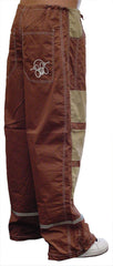 Ghast Hi-Tech Contrast Pants (Brown/Tan)