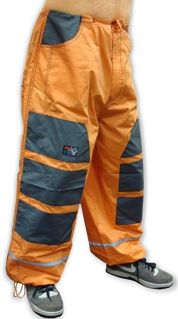 Ghast Hi-Tech Contrast Pants (Orange / Grey)
