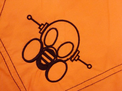 Ghast Hi-Tech Contrast Pants (Orange / Grey)