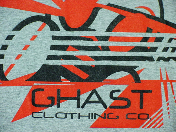 Ghast Rising Sun Mask Men's T-Shirt (Grey) –