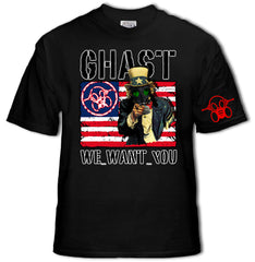 Ghast Uncle Ghast Wants You T-Shirt (Black)