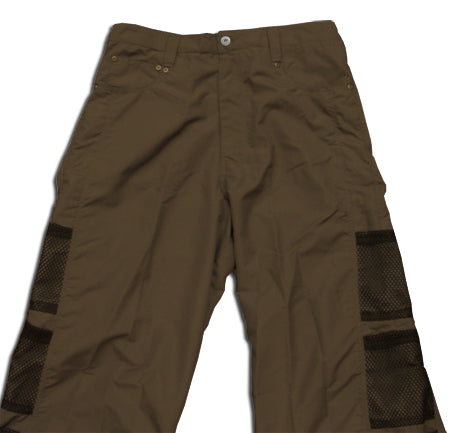 Ghast Wide Bottom Raver Pants (Brown)