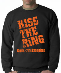 Giants Kiss The Ring 2014 Crewneck Sweatshirt