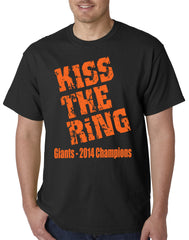 Giants Kiss The Ring 2014 Mens T-shirt