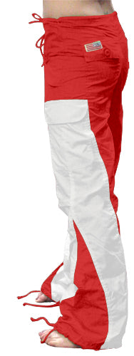 Girls "Elliptic" UFO Pants (Red/White) –