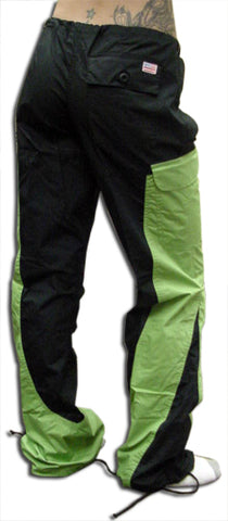 Girls Hipster "Elliptic" UFO Pants (Black/Limey)