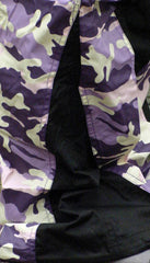 Girls Hipster "Elliptic" UFO Pants (Black/Purple Camo)