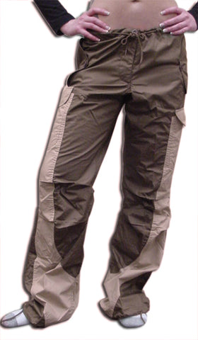 Girls Hipster "Elliptic" UFO Pants (Brown/Khaki)