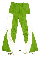 Girls Hipster "Elliptic" UFO Pants (Green/White)
