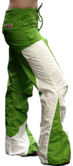 Girls Hipster "Elliptic" UFO Pants (Green/White)