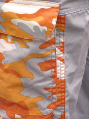 Girls Hipster "Elliptic" UFO Pants (Grey/Orange Camo)