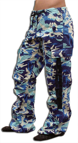 Girls "Hipster" UFO Pants (Blue Camo)