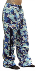 Girls "Hipster" UFO Pants (Blue Camo)