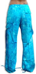 Girls Hipster UFO Pants (Blue Tie Dye)
