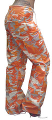 Girls "Hipster" UFO Pants (Orange Camo)