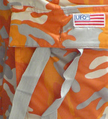 Girls "Hipster" UFO Pants (Orange Camo)