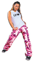 Girls "Hipster" UFO Pants (Pink Camo)