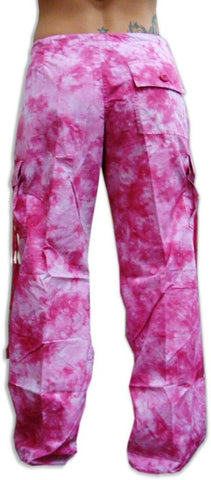 Girls Hipster UFO Pants (Pink Tie Dye)