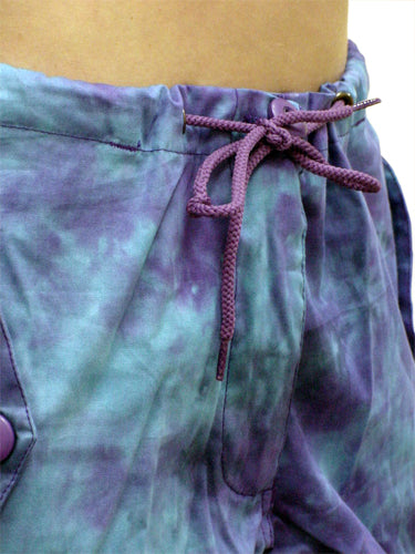 Girls "Hipster" UFO Pants (Purple / Blue Tie Dye)