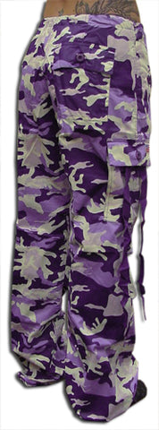 Girls "Hipster" UFO Pants (Purple Camo)