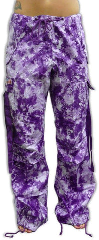 Girls Hipster UFO Pants (Purple Tie Dye)