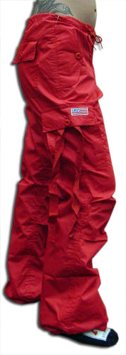Girls "Hipster" UFO Pants (Red)