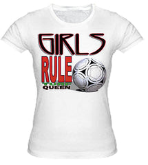 Girls Rule Turf Queen Girls T-Shirt