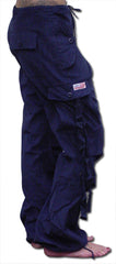 Girls UFO Hipster Pants  (Extreme Comfort Cords) (Navy)