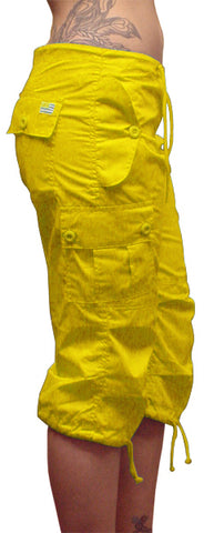 Girls UFO Hipster Shorts (Yellow)