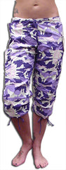 Girls UFO Shorts (Purple Camo)