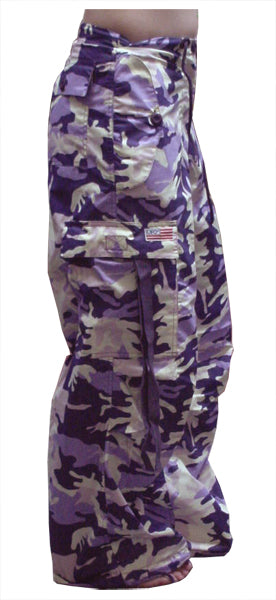 Girly Basic UFO Pants (Purple Camo) – Bewild