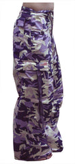 Girly Basic UFO Pants (Purple Camo)