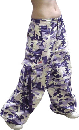 Girly Basic UFO Pants (Purple Camo) –