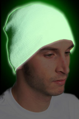 Glow in The Dark Hat - Super Glowing Skull Cap  Beanie